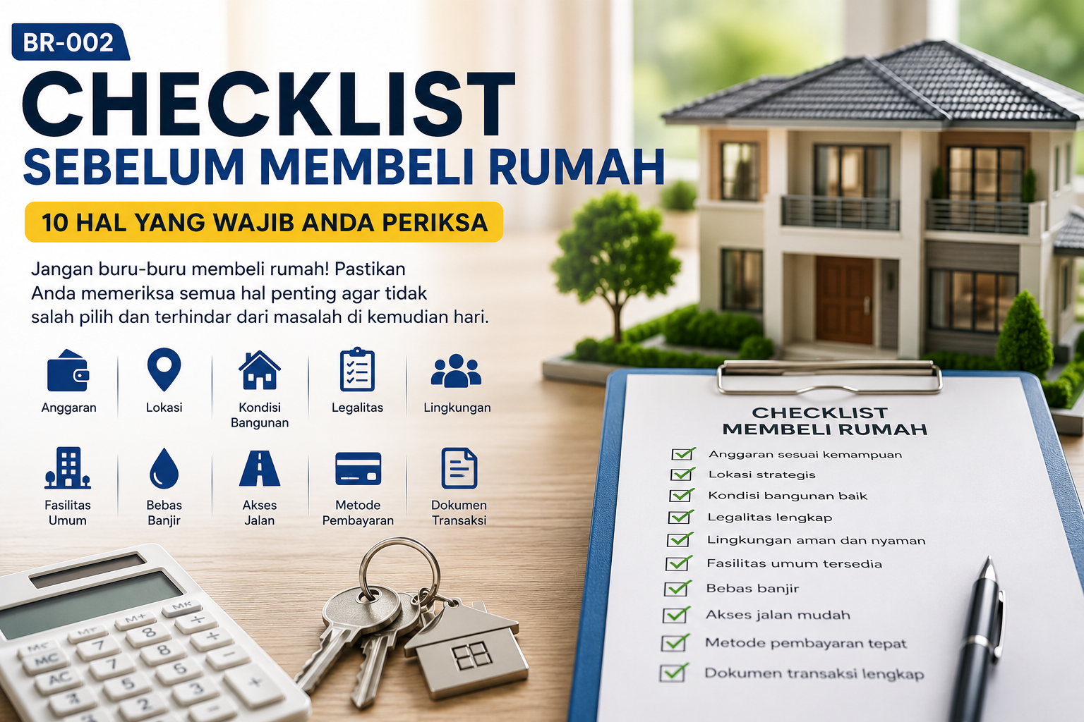 checklist sebelum beli rumah