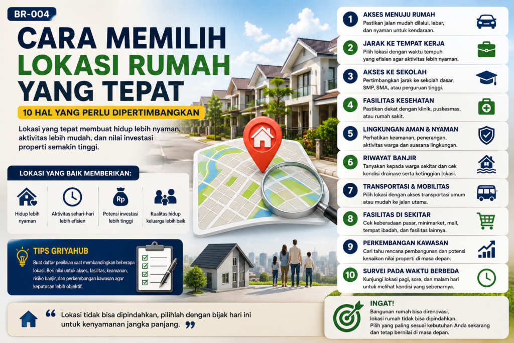 Memilih Lokasi Rumah Yang Tepat